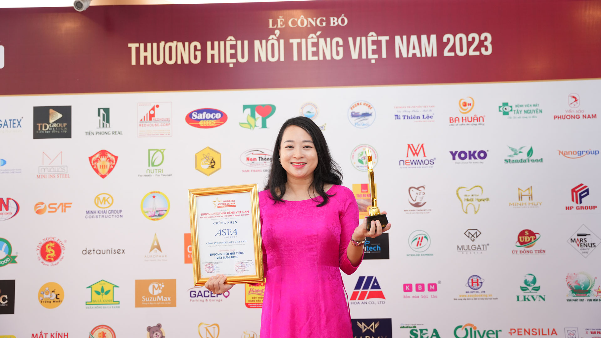 ASFA đạt top 10 thương hiệu nổi tiếng Việt Nam 2023