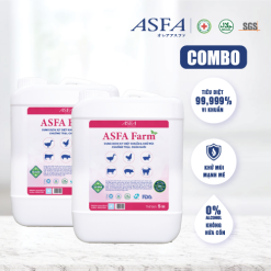 Combo phun xịt khử khuẩn khử mùi chuồng trại thú nuôi ASFA Farm